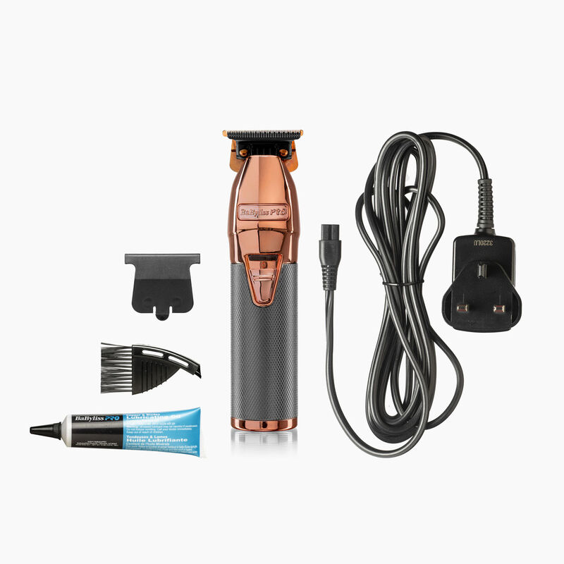 Cordless Rose Gold Super Motor Skeleton Trimmer - Image 3