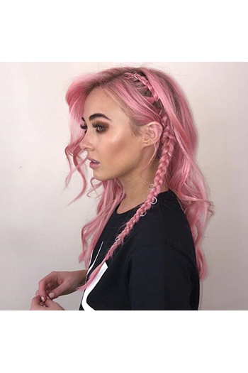 Semi-Permanent Pastel Pink Hair Dye - Image 6