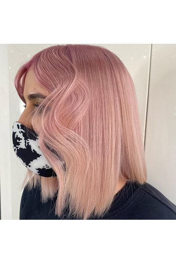 Semi-Permanent Pastel Pink Hair Dye - Image 3