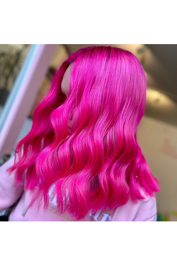 Semi-Permanent Hot Pink Hair Dye - Image 3