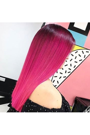 Semi-Permanent Hot Pink Hair Dye - Image 6