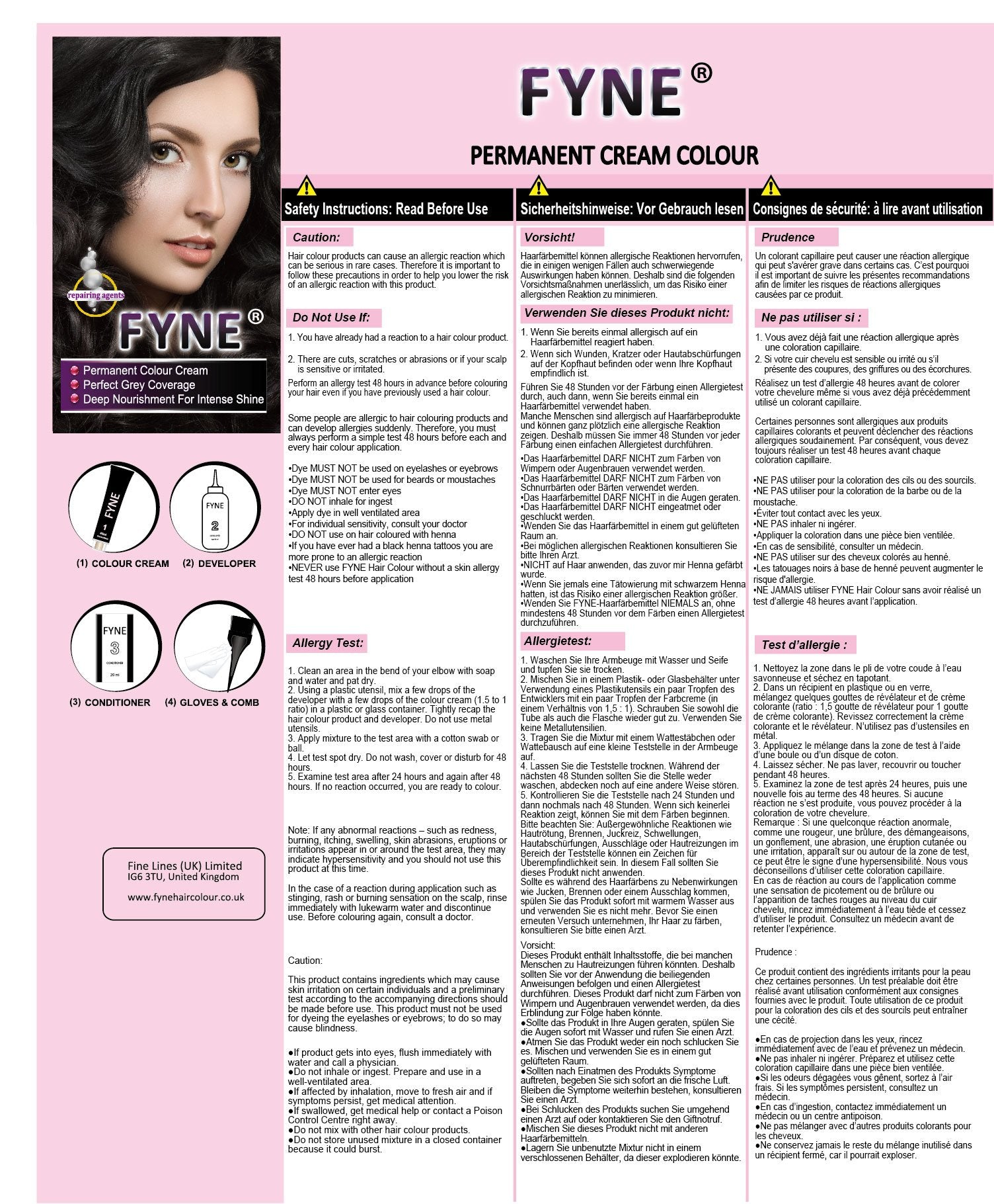 FYNE Hair Colour ? Natural Black - Image 3