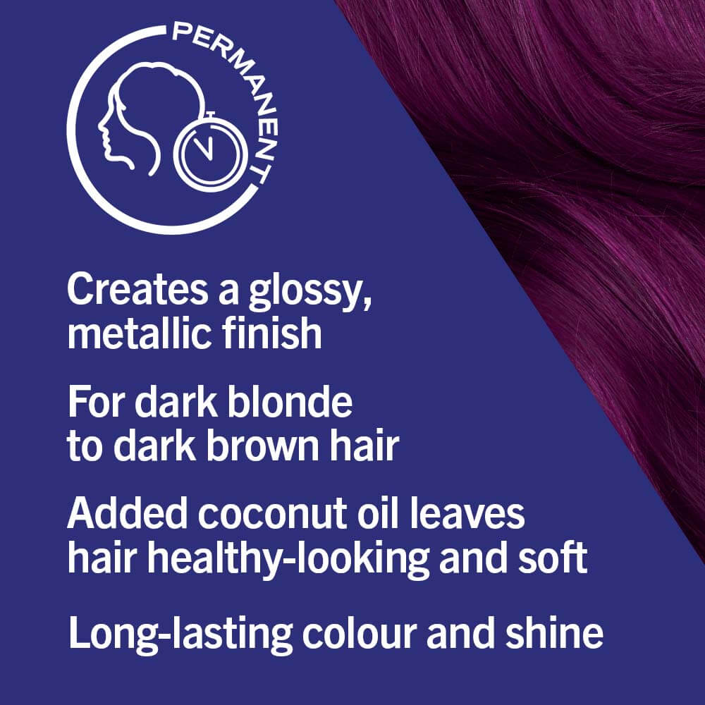 Schwarzkopf Live Intense Colour Permanent Hair Dye U69AMETHYST CHROME - Image 3