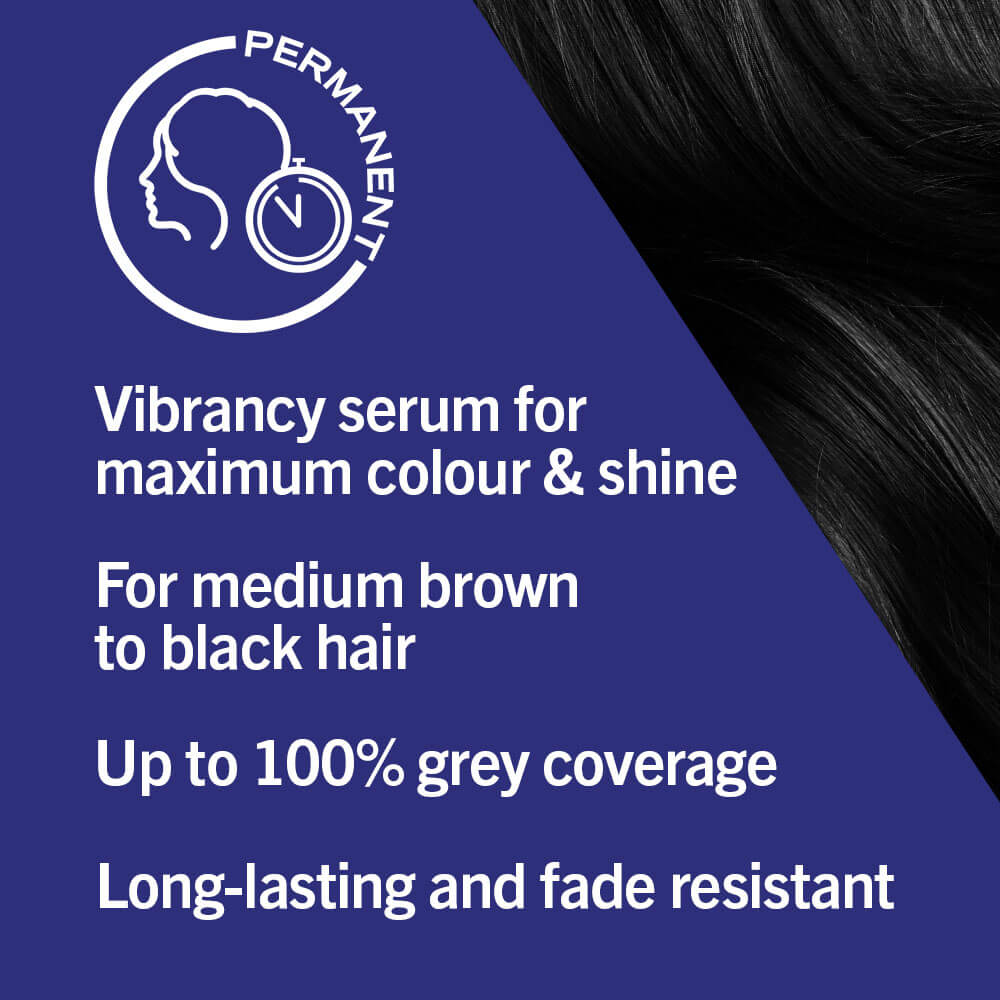 Schwarzkopf Live Intense Colour Permanent Hair Dye 099 DEEP BLACK - Image 3