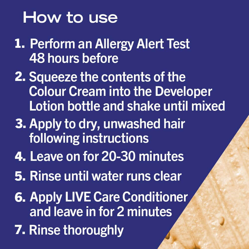 Schwarzkopf Live Intense Colour Permanent Hair Dye B10COOL BLONDE - Image 5