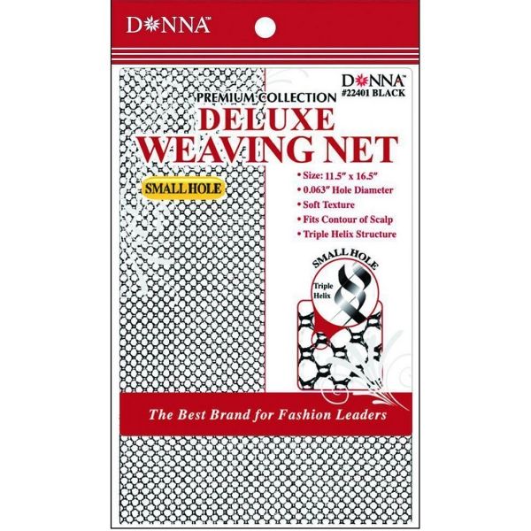 Donna Premium Collection Deluxe Weaving Nets Small Hole - Black -22401