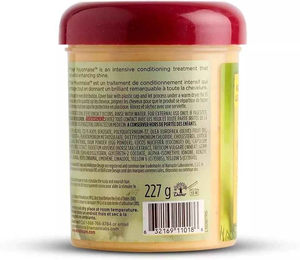 Olive Oil HAIRestore Hair Mayonnaise 8oz - Image 3