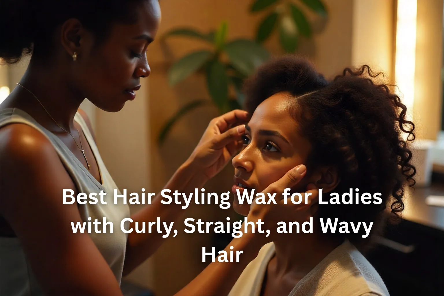 hair styling wax for ladies