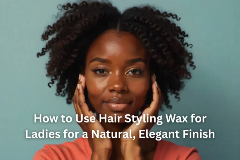 hair styling wax for ladies