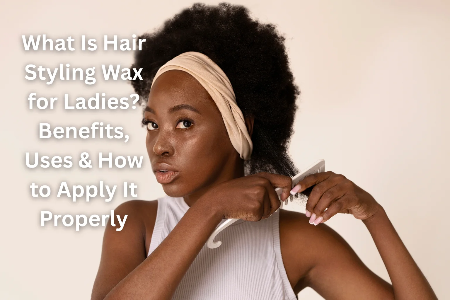 hair styling wax for ladies